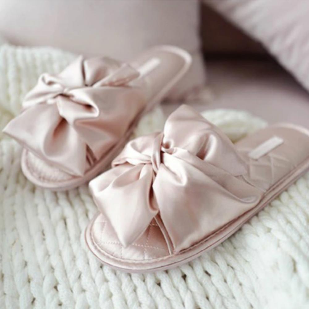 Women's Satin Slippers: image 5