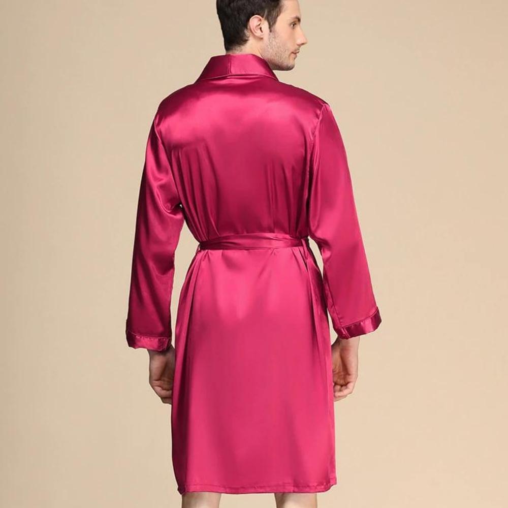 Men's Satin Bathrobe: image 3