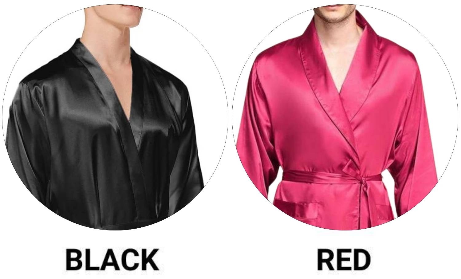 Men's Satin Bathrobe: image 4
