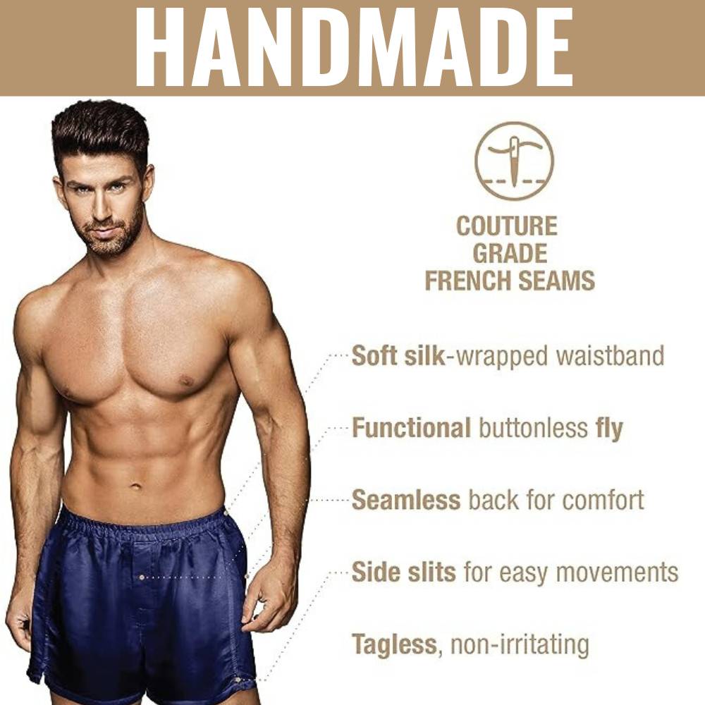 Men's Silk Boxer Shorts: image 6