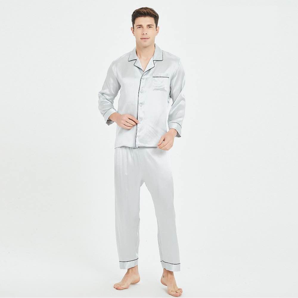 Men's Summer Satin Pyjamas: image 16