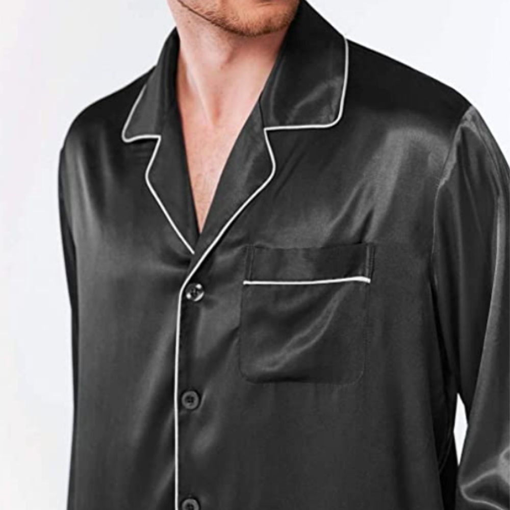 Men's Winter Satin Pyjamas
