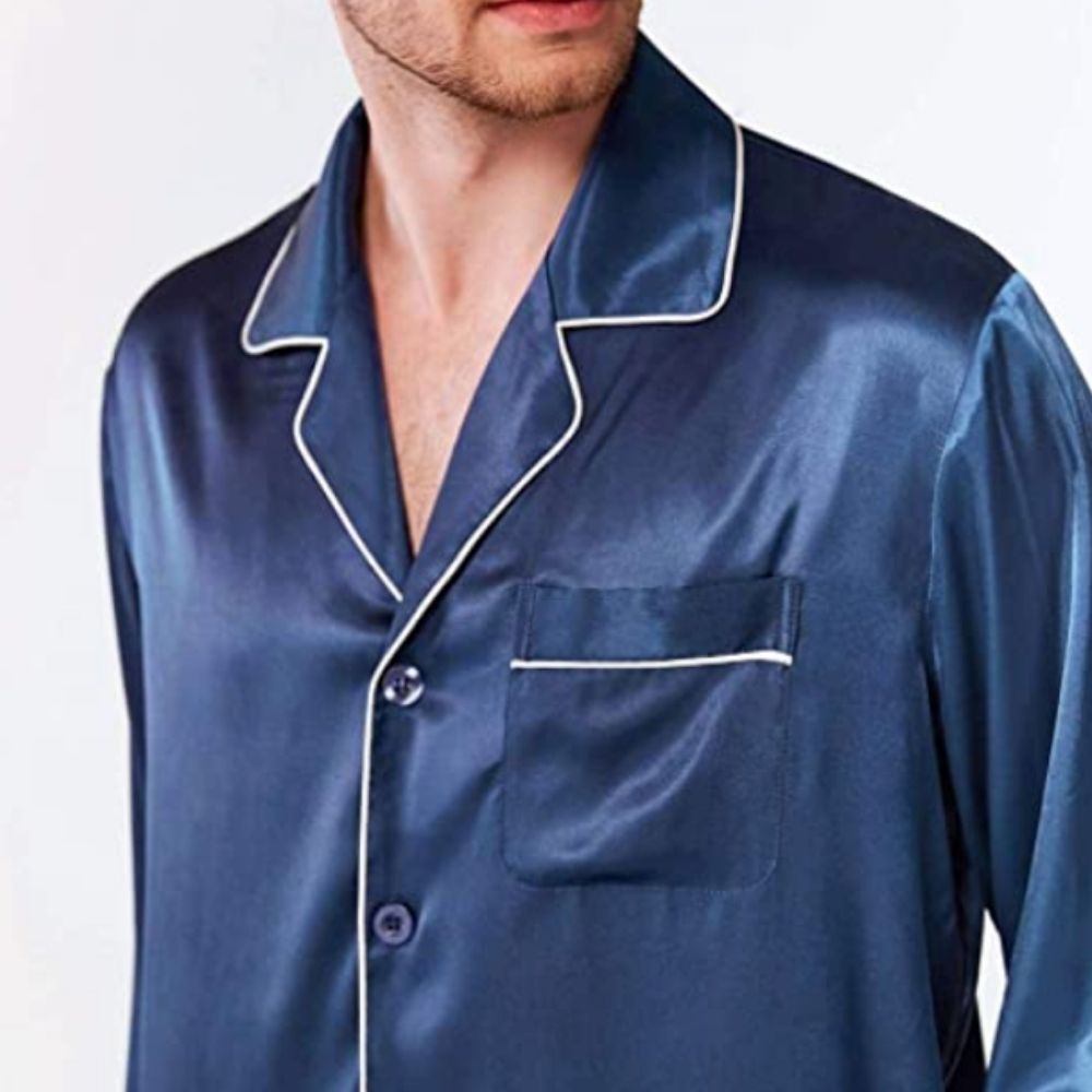 Men's Winter Satin Pyjamas: image 4