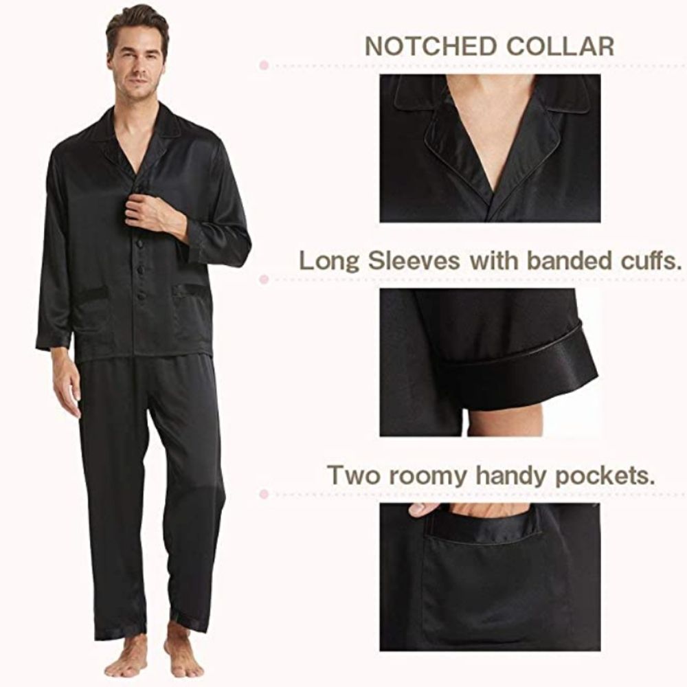 Men's Mulberry Silk Pyjamas: image 4