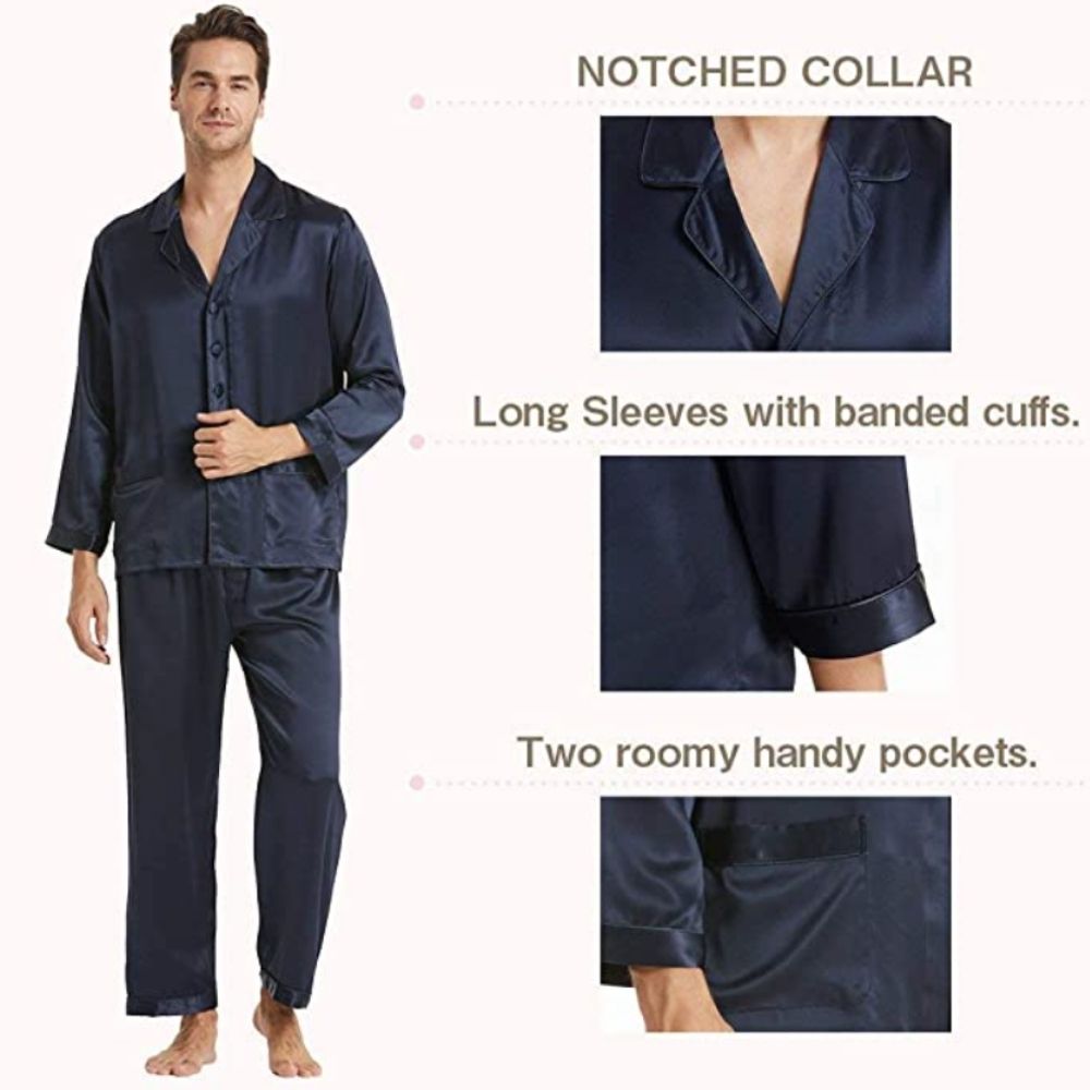 Men's Mulberry Silk Pyjamas: image 6