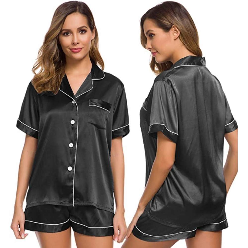 Women's Summer Satin Pyjamas