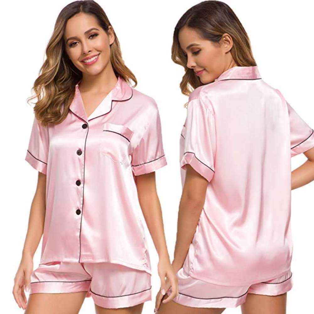 Women's Summer Satin Pyjamas: image 7