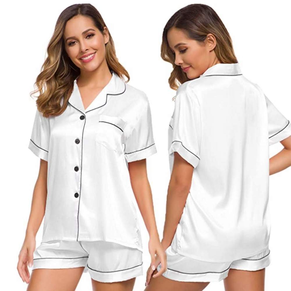 Women's Summer Satin Pyjamas: image 14