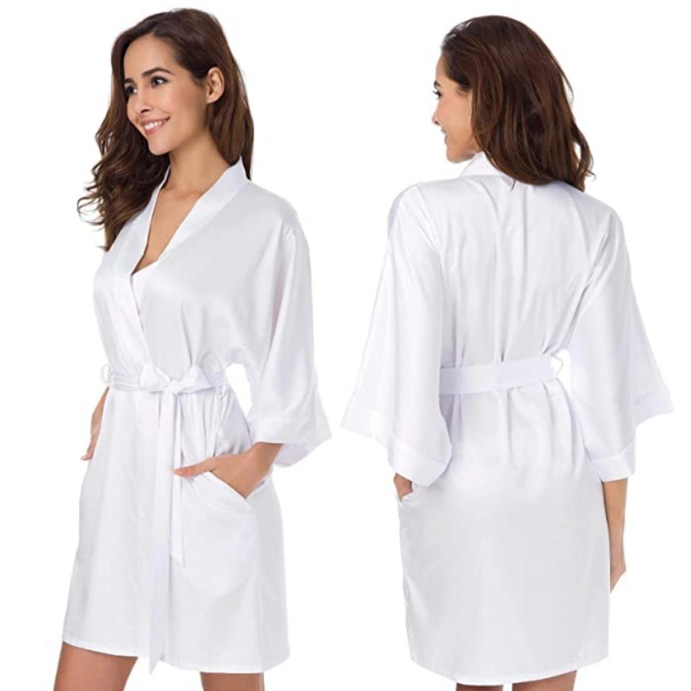 Women's Satin Bathrobe: image 10