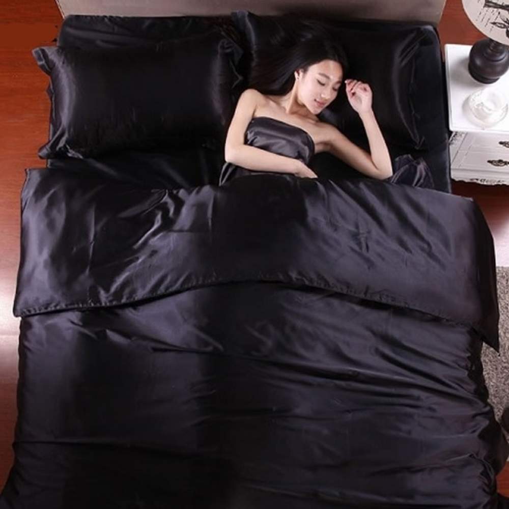 Satin Silk Bedding Set: image 6